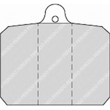 FSL55 FERODO Комплект тормозных колодок, дисковый тормоз