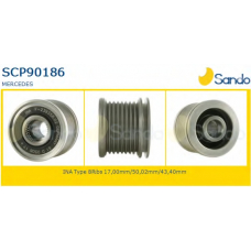 SCP90186 SANDO Ременный шкив, генератор