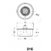 45916 JAPKO Устройство для натяжения ремня, ремень ГРМ