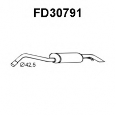 FD30791 VENEPORTE Глушитель выхлопных газов конечный