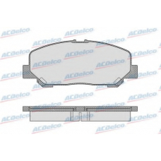 AC0581636D AC Delco Комплект тормозных колодок, дисковый тормоз