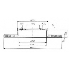 BDC3511 QUINTON HAZELL Тормозной диск