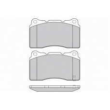 12-1157 E.T.F. Комплект тормозных колодок, дисковый тормоз