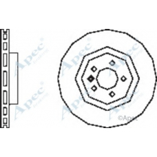 DSK2498 APEC Тормозной диск