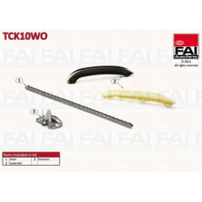 TCK10WO FAI AutoParts Комплект цели привода распредвала