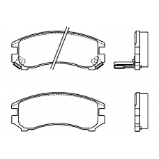 21344 160  0 5 T4067 TEXTAR Колодки тормозные