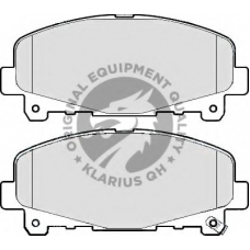 BP1687 QH Benelux Комплект тормозных колодок, дисковый тормоз