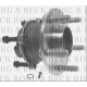 BWK1222 BORG & BECK Комплект подшипника ступицы колеса
