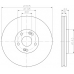 MDC1532 MINTEX Тормозной диск