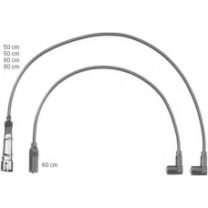 0300891150 BERU Комплект проводов зажигания