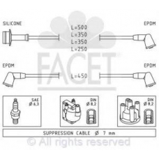4.9833 FACET Ккомплект проводов зажигания