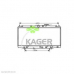 31-0497 KAGER Радиатор, охлаждение двигателя