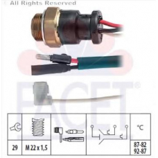 7.5600 FACET Термовыключатель, вентилятор радиатора