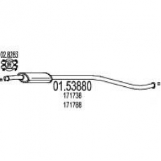 01.53880 MTS Средний глушитель выхлопных газов