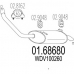 01.68680 MTS Глушитель выхлопных газов конечный