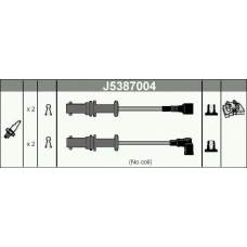 J5387004 NIPPARTS Комплект проводов зажигания