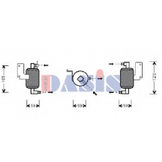 800085N AKS DASIS Осушитель, кондиционер