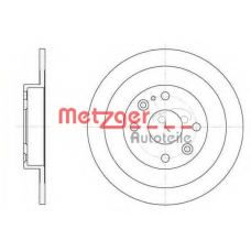 6148.00 METZGER Тормозной диск