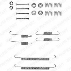 LY1132 DELPHI Комплектующие, тормозная колодка