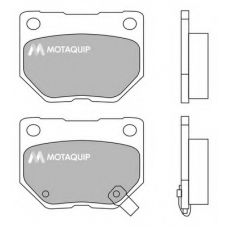 LVXL1324 MOTAQUIP Комплект тормозных колодок, дисковый тормоз