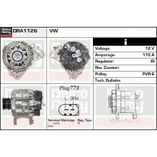 DRA1126 DELCO REMY Генератор