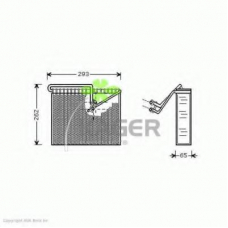 94-5643 KAGER Испаритель, кондиционер