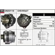 DRZ0119 DELCO REMY Генератор