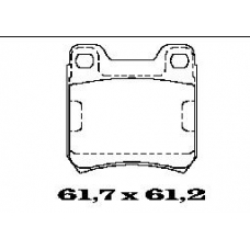 BL1217B1 FTE Колодки тормозные