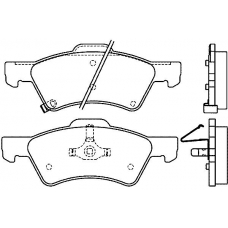 23640 180  0 5 T4136 TEXTAR Колодки тормозные