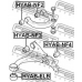 HYAB-NF2 FEBEST Подвеска, рычаг независимой подвески колеса