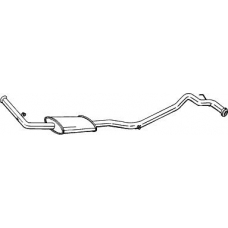 287-313 BOSAL Средний глушитель выхлопных газов