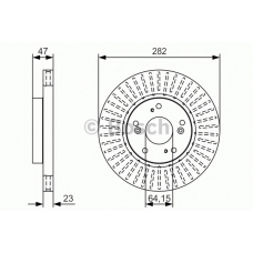 0 986 479 T17 BOSCH Тормозной диск