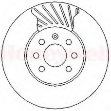 562315B BENDIX Тормозной диск