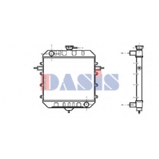 150120N AKS DASIS Радиатор, охлаждение двигателя