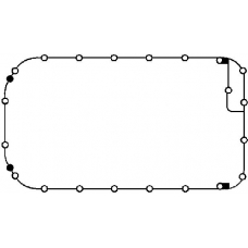 14066700 AJUSA Прокладка, маслянный поддон