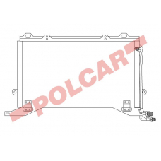 5015K84X POLCAR Skraplacze klimatyzacji