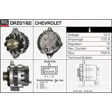 DRZ0162 DELCO REMY Генератор