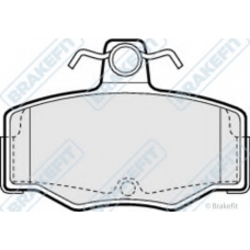 PD3012 APEC Комплект тормозных колодок, дисковый тормоз