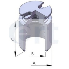 150562-C ERT Поршень, корпус скобы тормоза