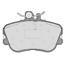 RA.0482.0 RAICAM Комплект тормозных колодок, дисковый тормоз