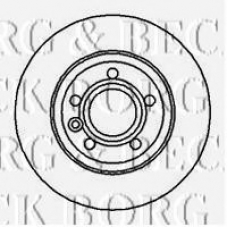 BBD4214 BORG & BECK Тормозной диск