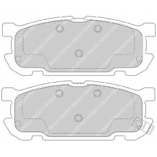 FDB1754 FERODO Комплект тормозных колодок, дисковый тормоз