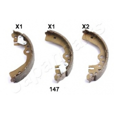 GF-147AF JAPANPARTS Комплект тормозных колодок