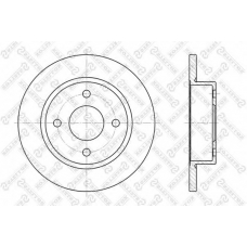 6020-2237-SX STELLOX Тормозной диск