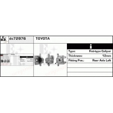 DC72976 EDR Тормозной суппорт