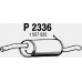 P2336 FENNO Глушитель выхлопных газов конечный