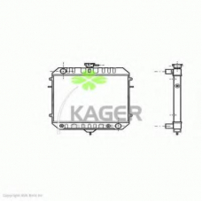 31-3029 KAGER Радиатор, охлаждение двигателя
