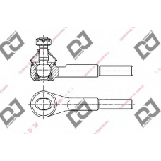 DE1446 DJ PARTS Наконечник поперечной рулевой тяги