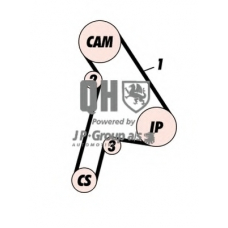 4112104119 Jp Group Комплект ремня ГРМ