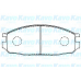 BP-6596 KAVO PARTS Комплект тормозных колодок, дисковый тормоз